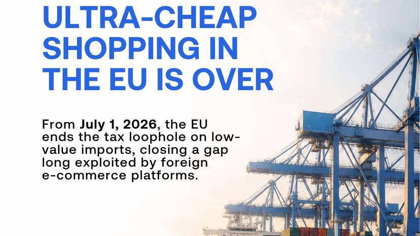 EU ends duty-free era for low-value imports