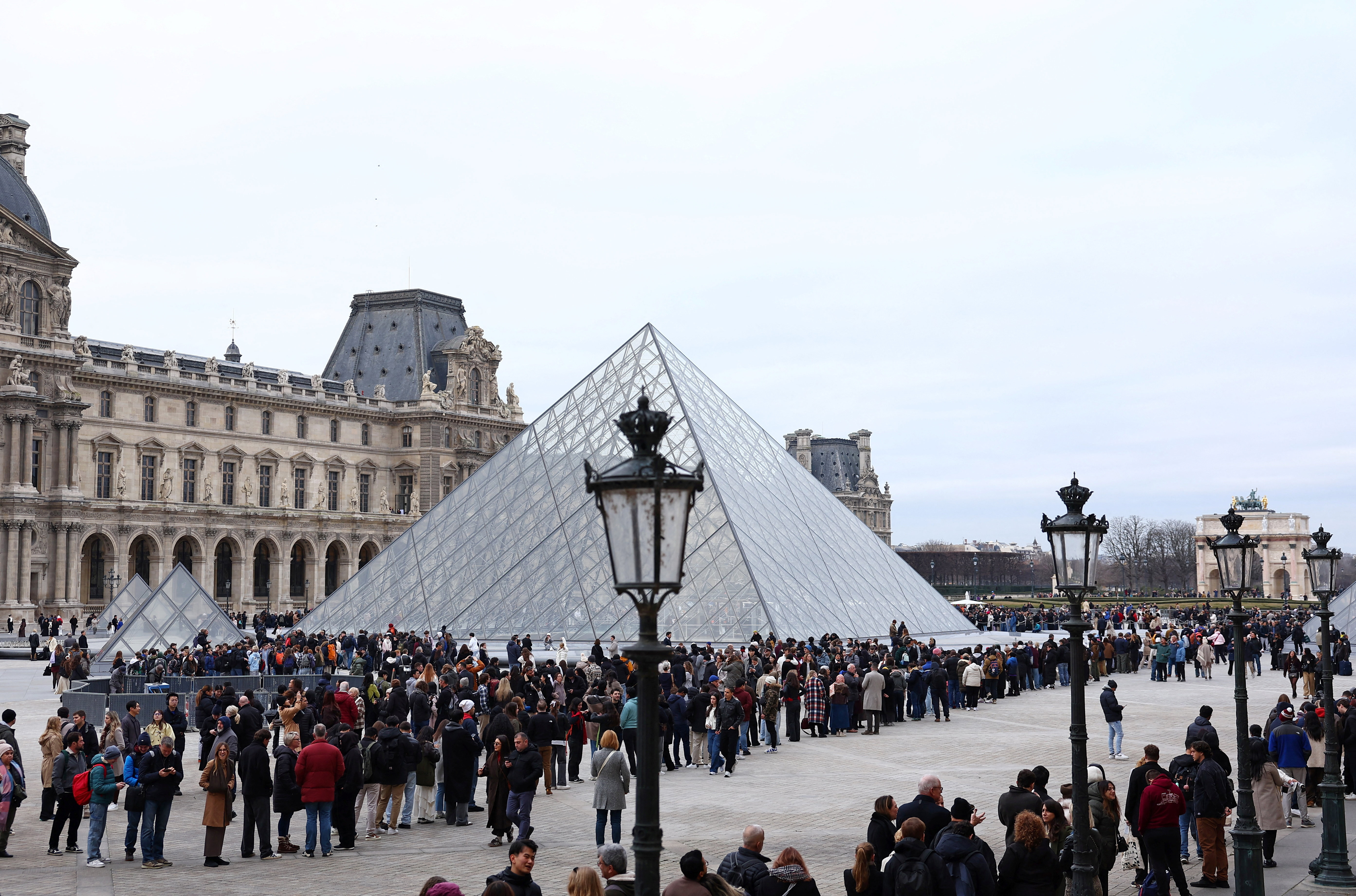 France's Louvre museum remains shut as workers weigh strike extension
