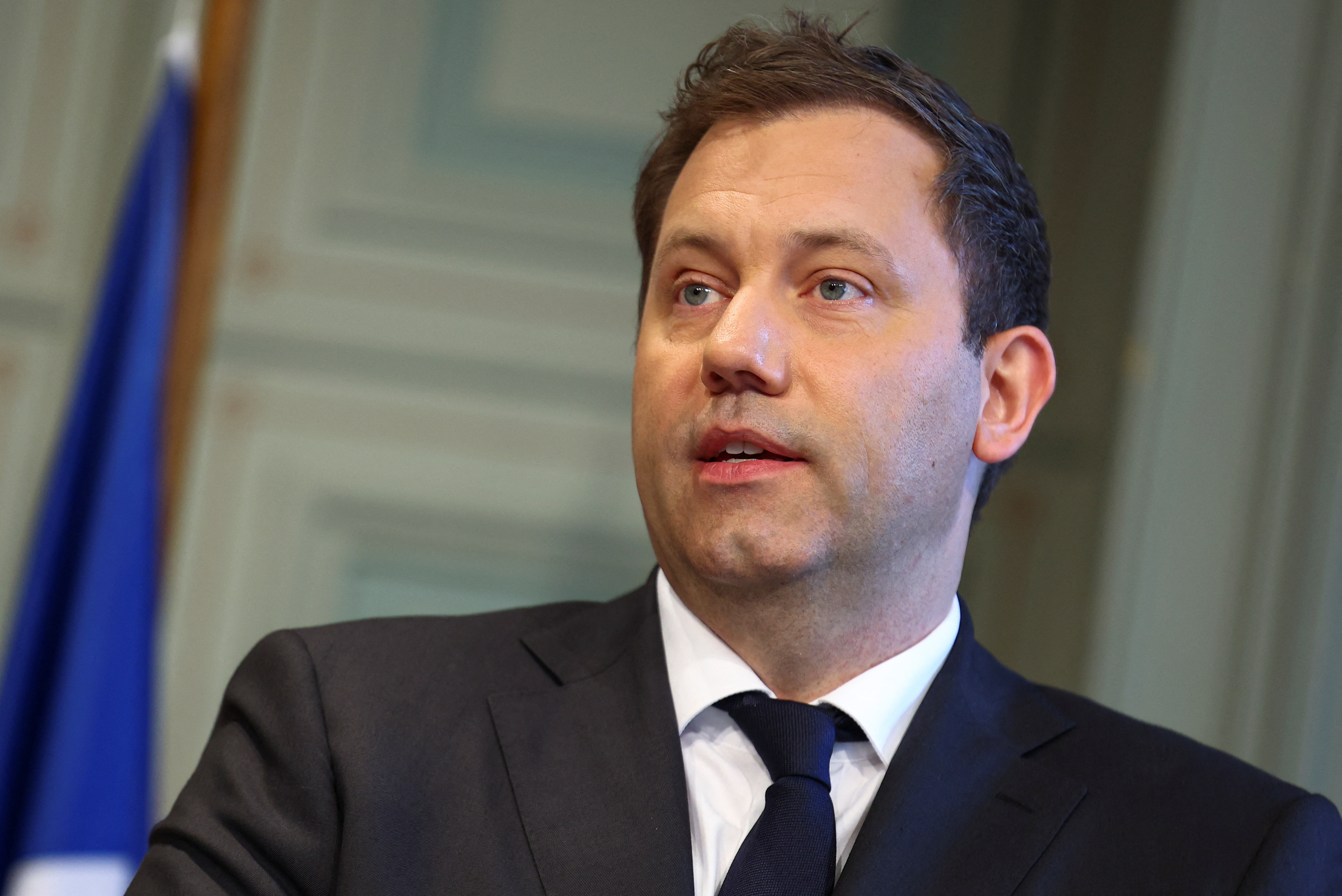 German Finance Minister Klingbeil and French Finance Minister Lombard meet in Genshagen