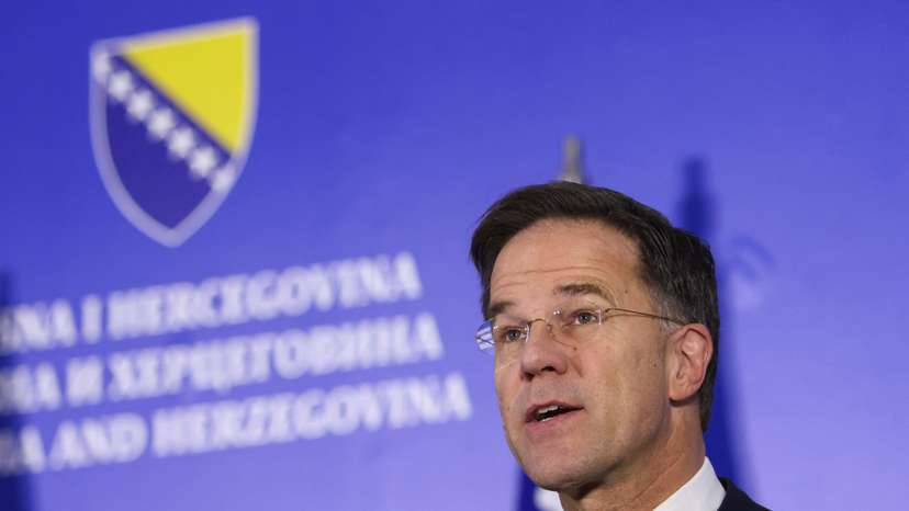 Dutch Prime Minister Mark Rutte visits Sarajevo
