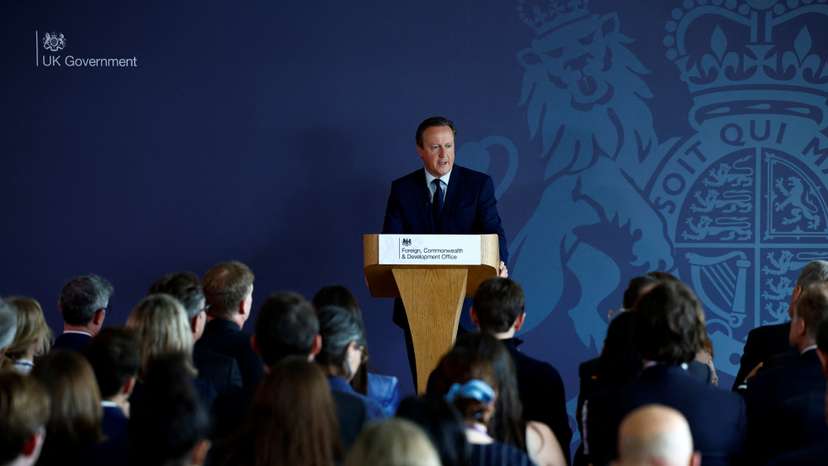 Lord Cameron speech