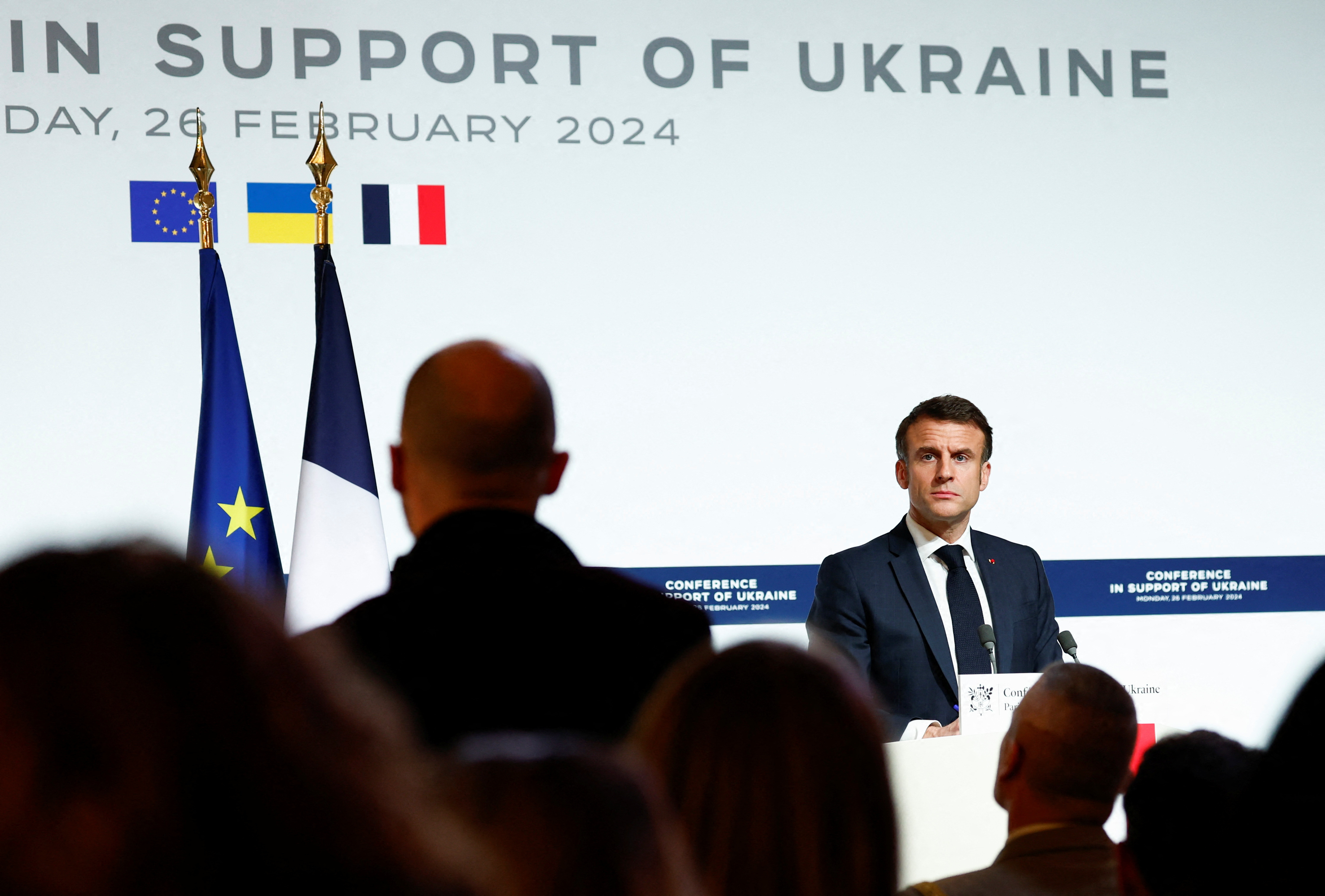 French President Macron hosts Ukraine summit in Paris