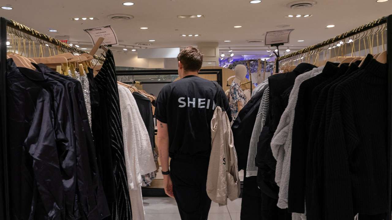 Shein Holiday Pop-Up Shop In Forever 21 at Times Square