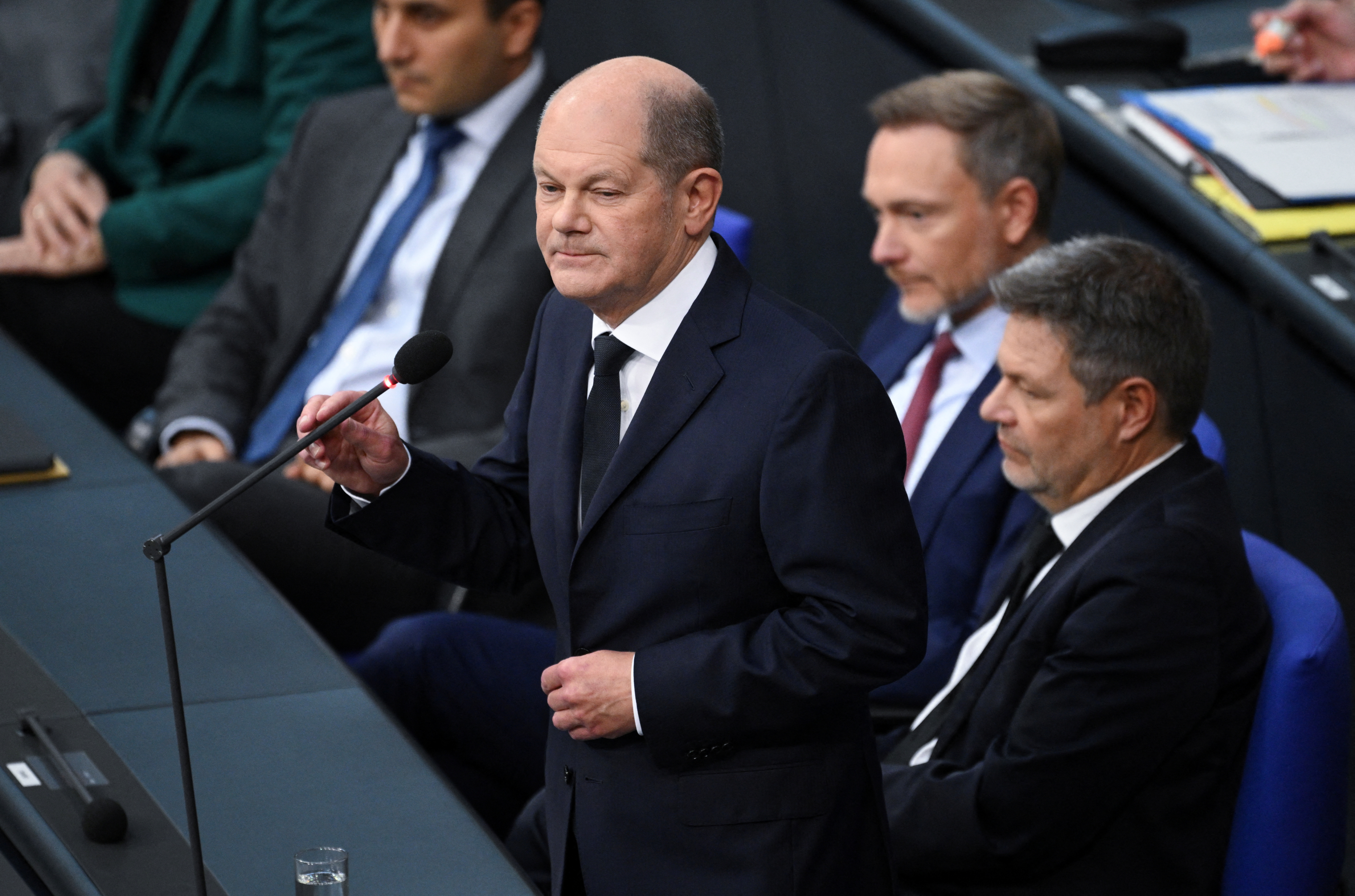 FILE PHOTO: German Court deals blow to the so-called Ampel coalition of Chancellor Scholz