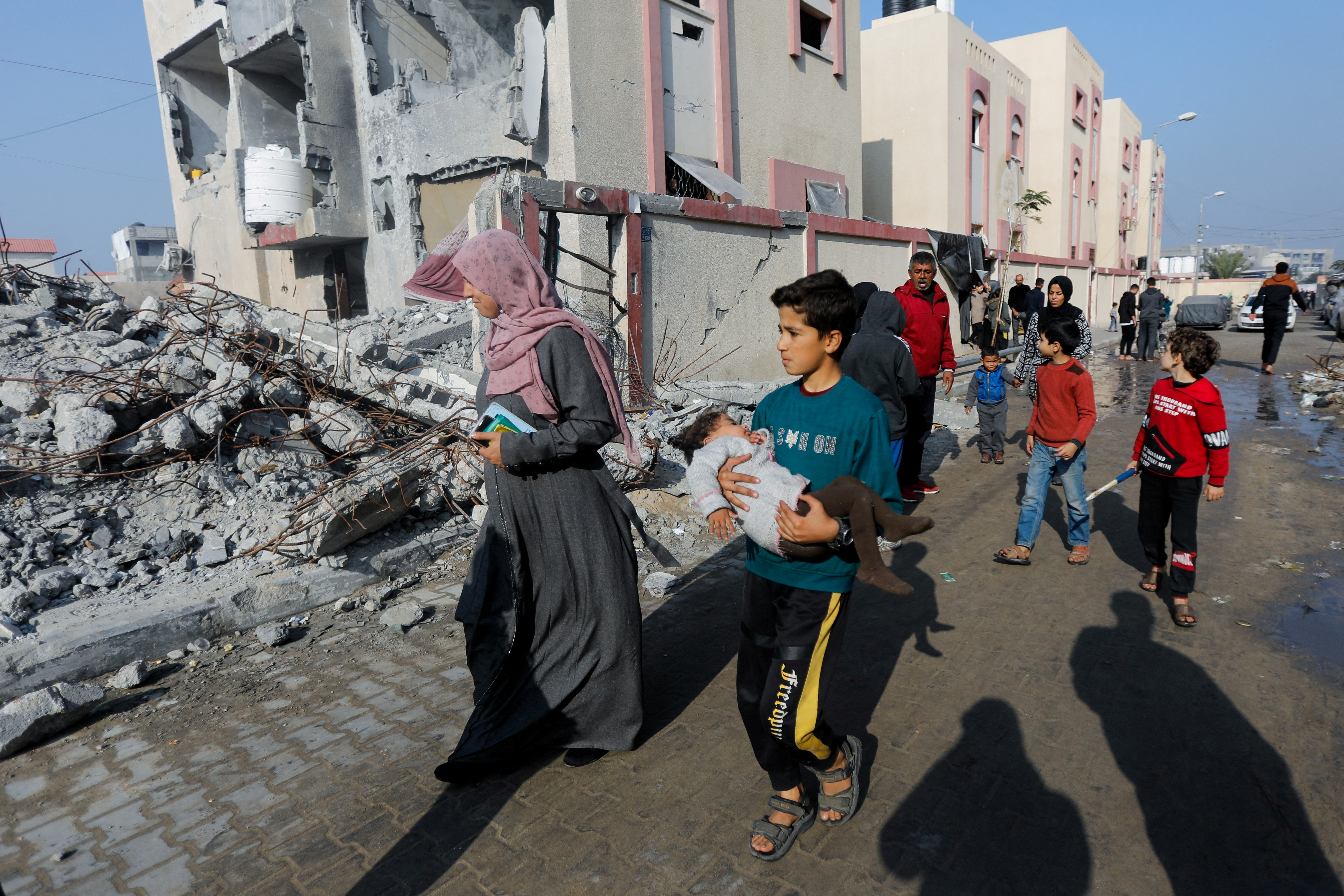 FILE PHOTO: As Rafah braces for Israeli ground assault, Biden says 'ceasefire' more often