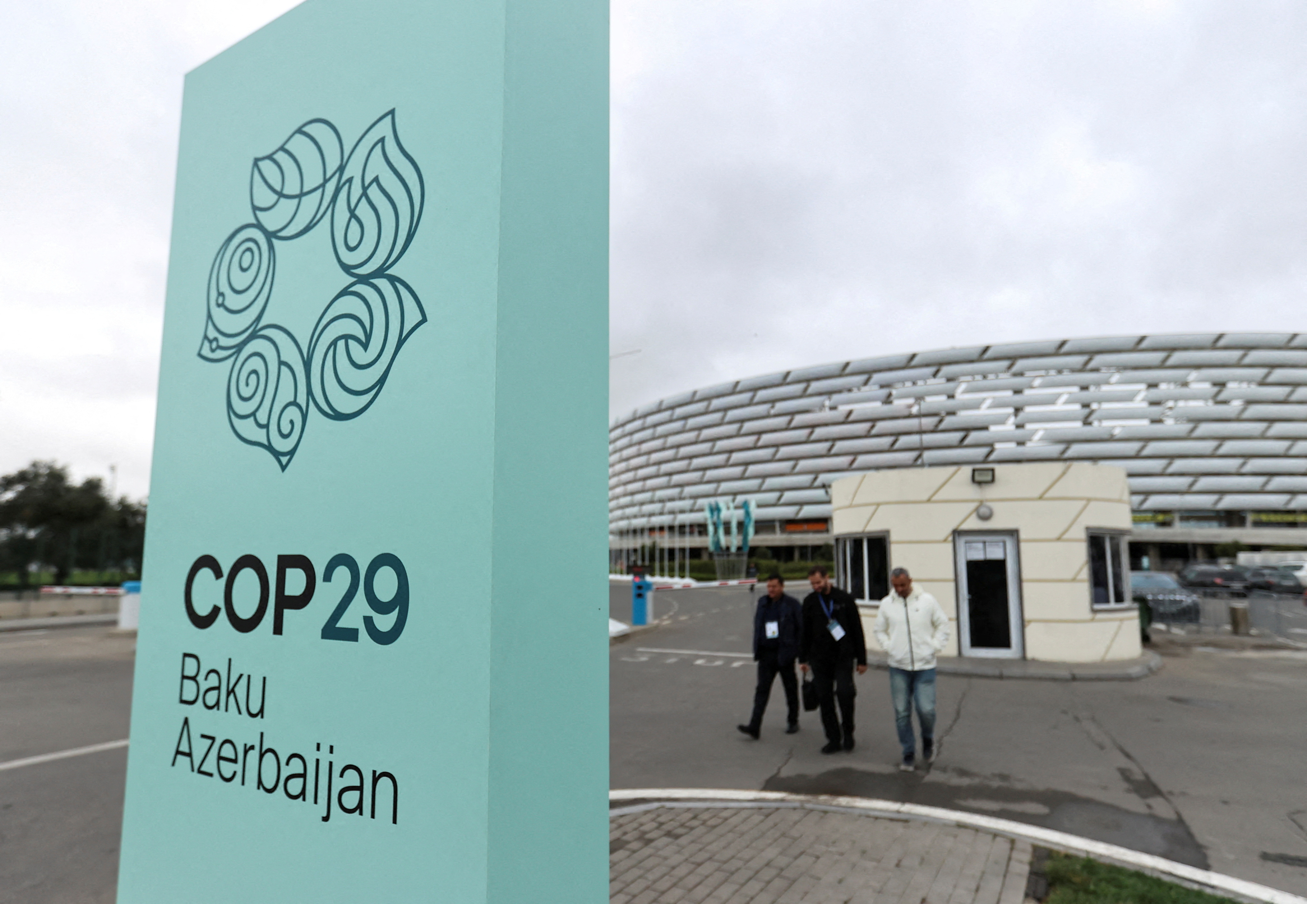 FILE PHOTO: Venue of the COP29 in Baku