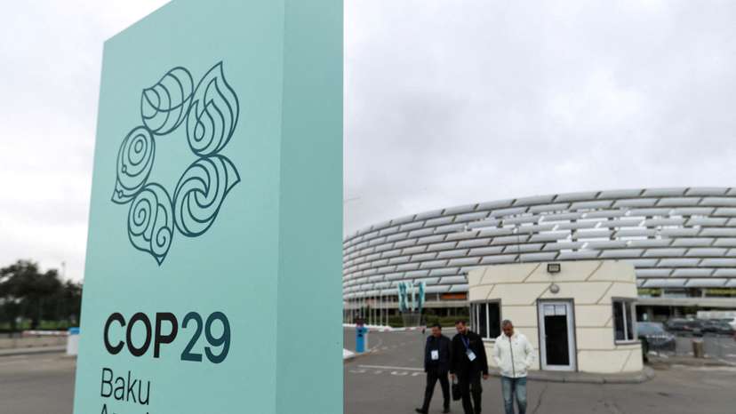 FILE PHOTO: Venue of the COP29 in Baku