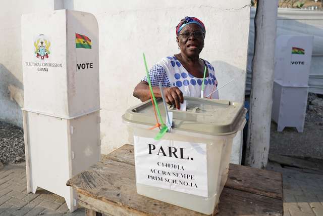 Ghana holds presidential and parliamentary election