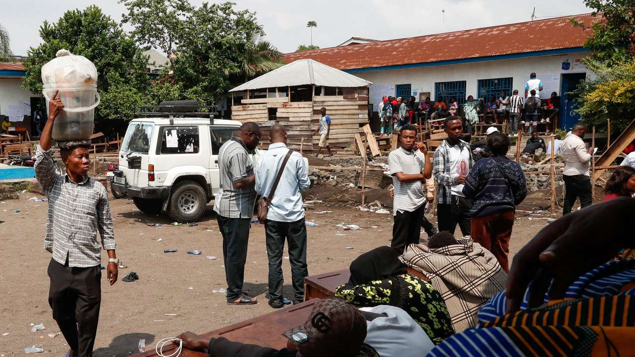 Congo holds presidential election in Goma