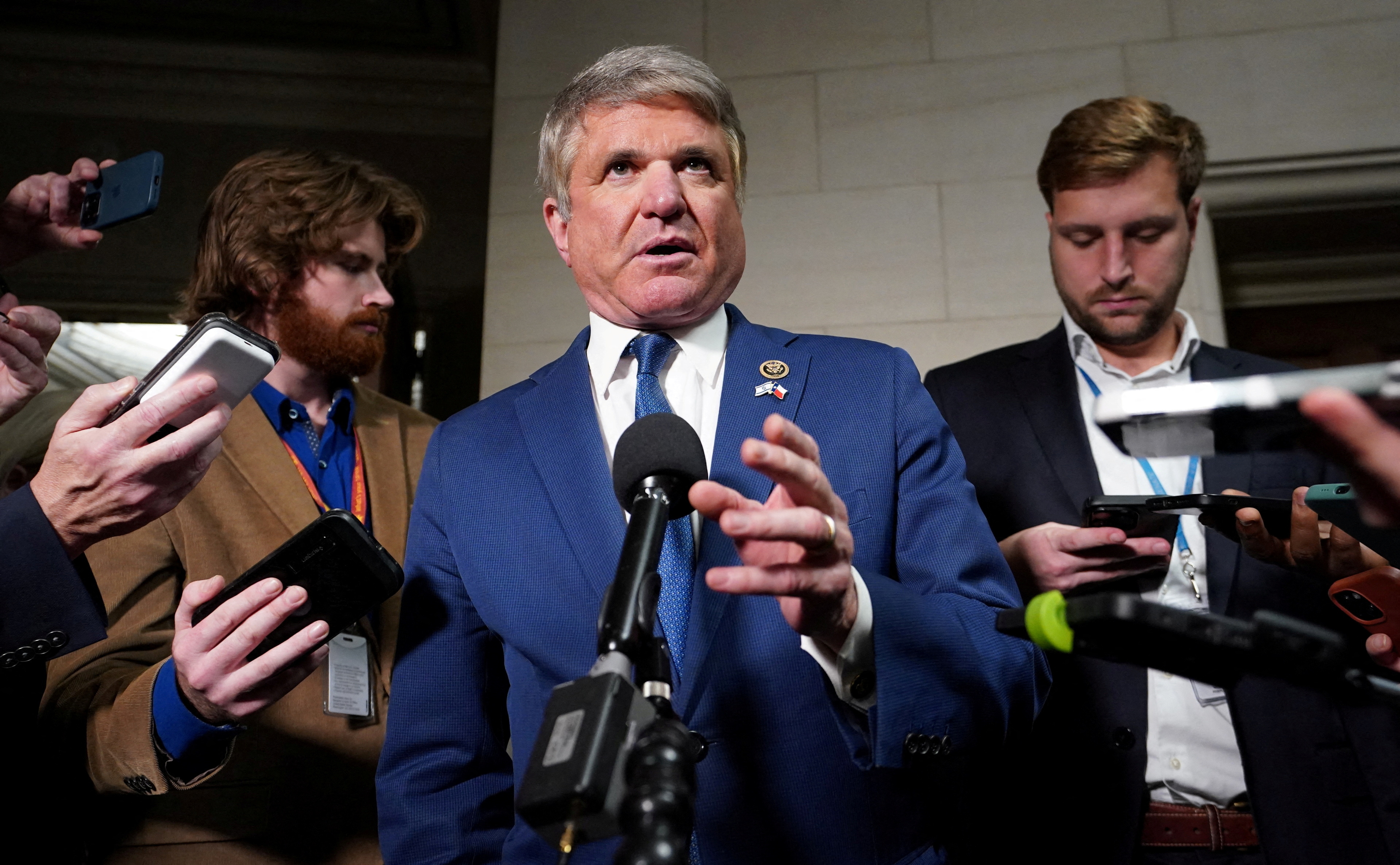 FILE PHOTO: U.S. House Republicans meet in attempt to elect new Speaker on Capitol Hill in Washington