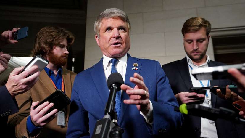 FILE PHOTO: U.S. House Republicans meet in attempt to elect new Speaker on Capitol Hill in Washington