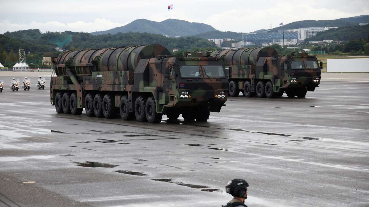 FILE PHOTO: 76th anniversary of Korea Armed Forces Day