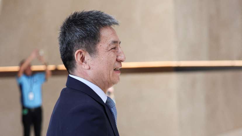 China's top trade negotiator Li Chenggang attends the US-China trade talks in Kuala Lumpur