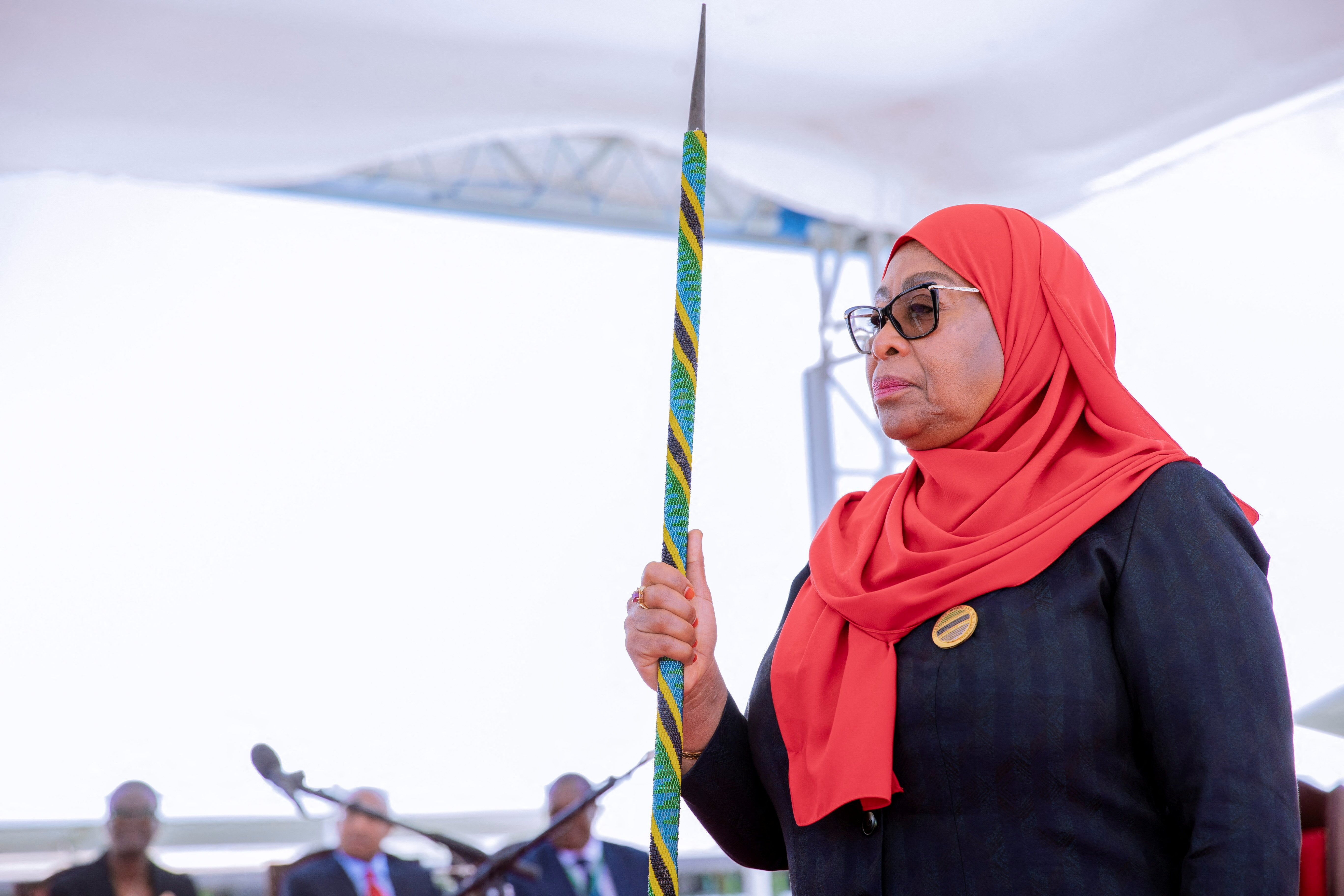 Tanzania's President Samia Suluhu Hassan swearing-in ceremony in Dodoma