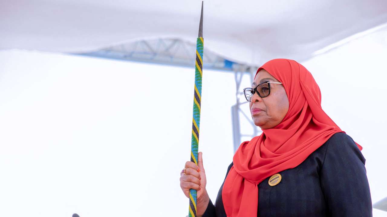 Tanzania's President Samia Suluhu Hassan swearing-in ceremony in Dodoma