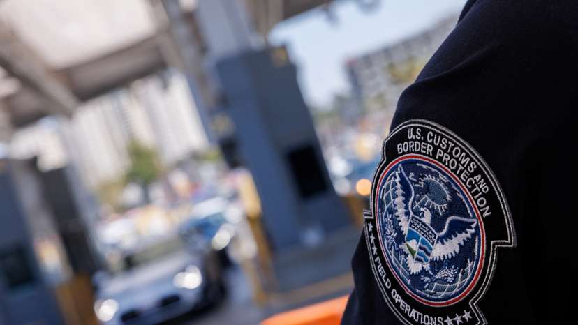 FILE PHOTO: U.S. and Mexico border crossing in California