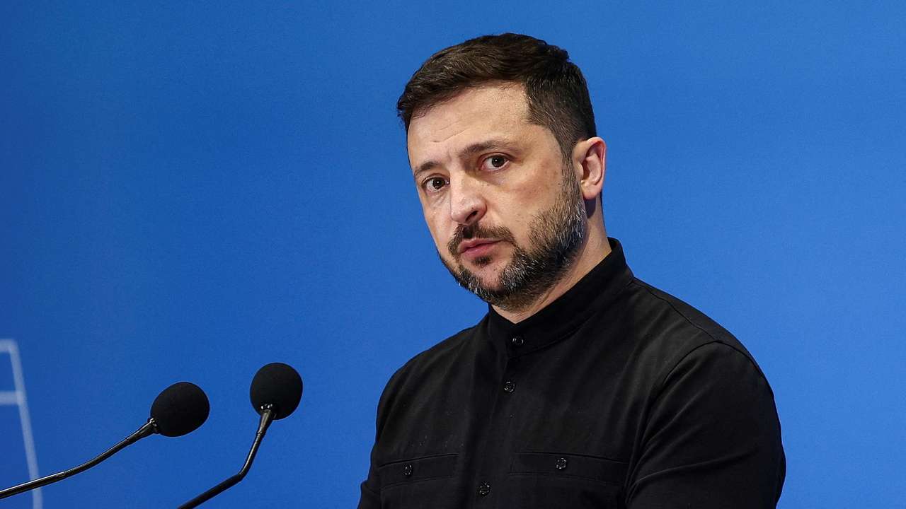 FILE PHOTO: Ukrainian President Volodymyr Zelenskiy