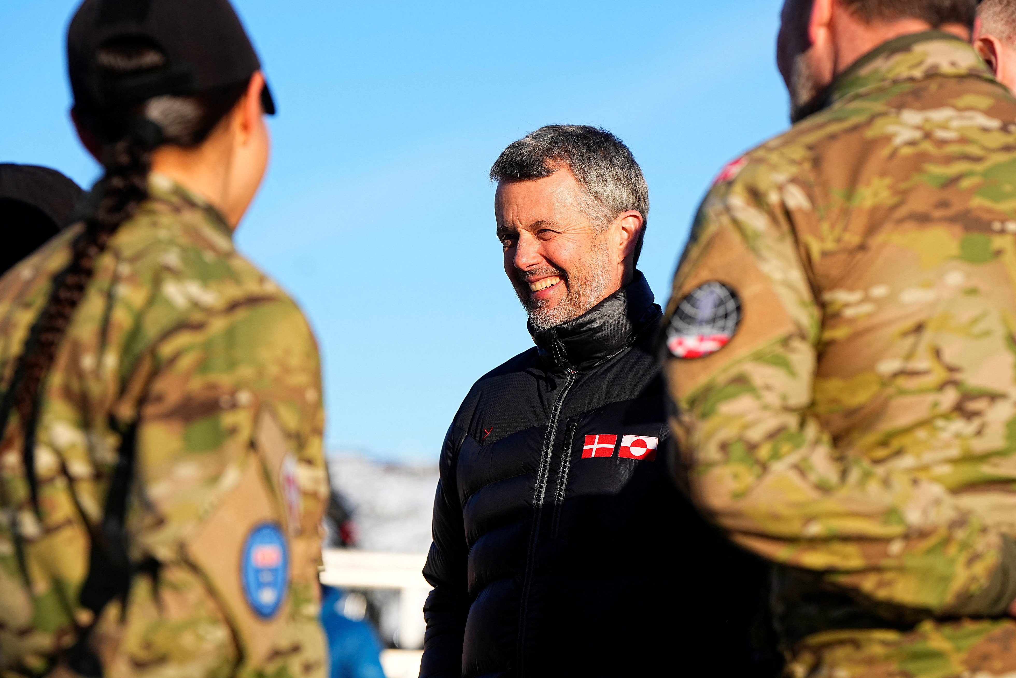 Denmark's King Frederik visits Greenland