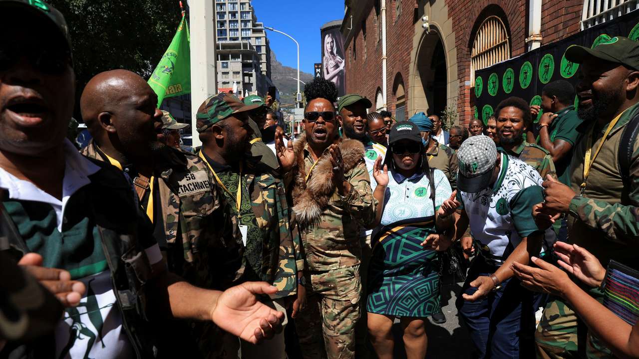 South Africa's MK party open treason case against AfriForum