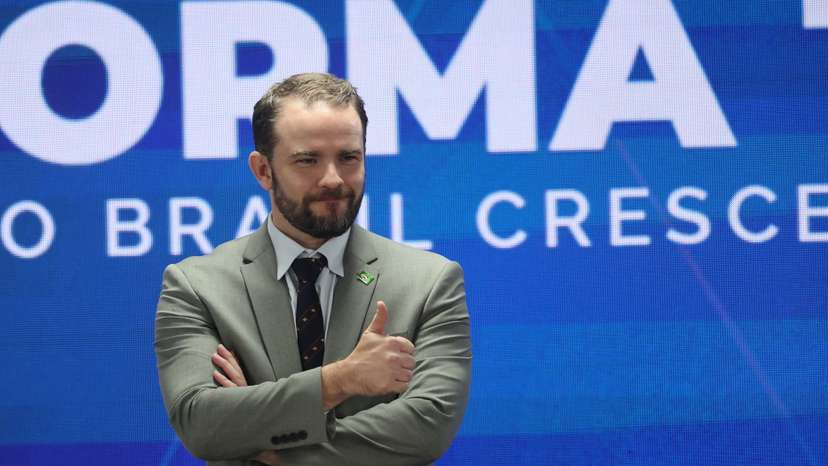 Brazil's President Luiz Inacio Lula da Silva launches a digital platform for tax reform in Brasilia