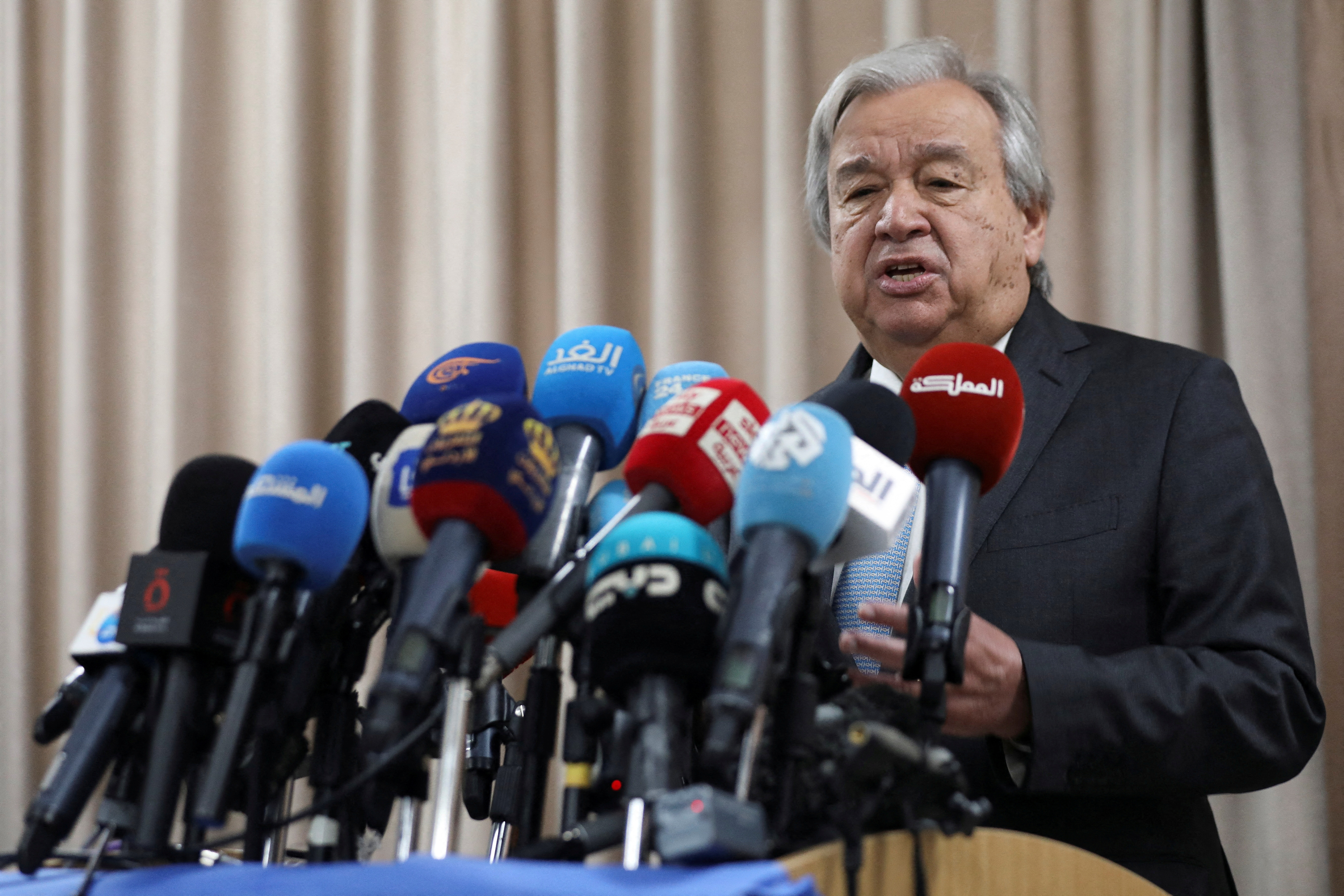 United Nations Secretary-General Guterres visits Jordan