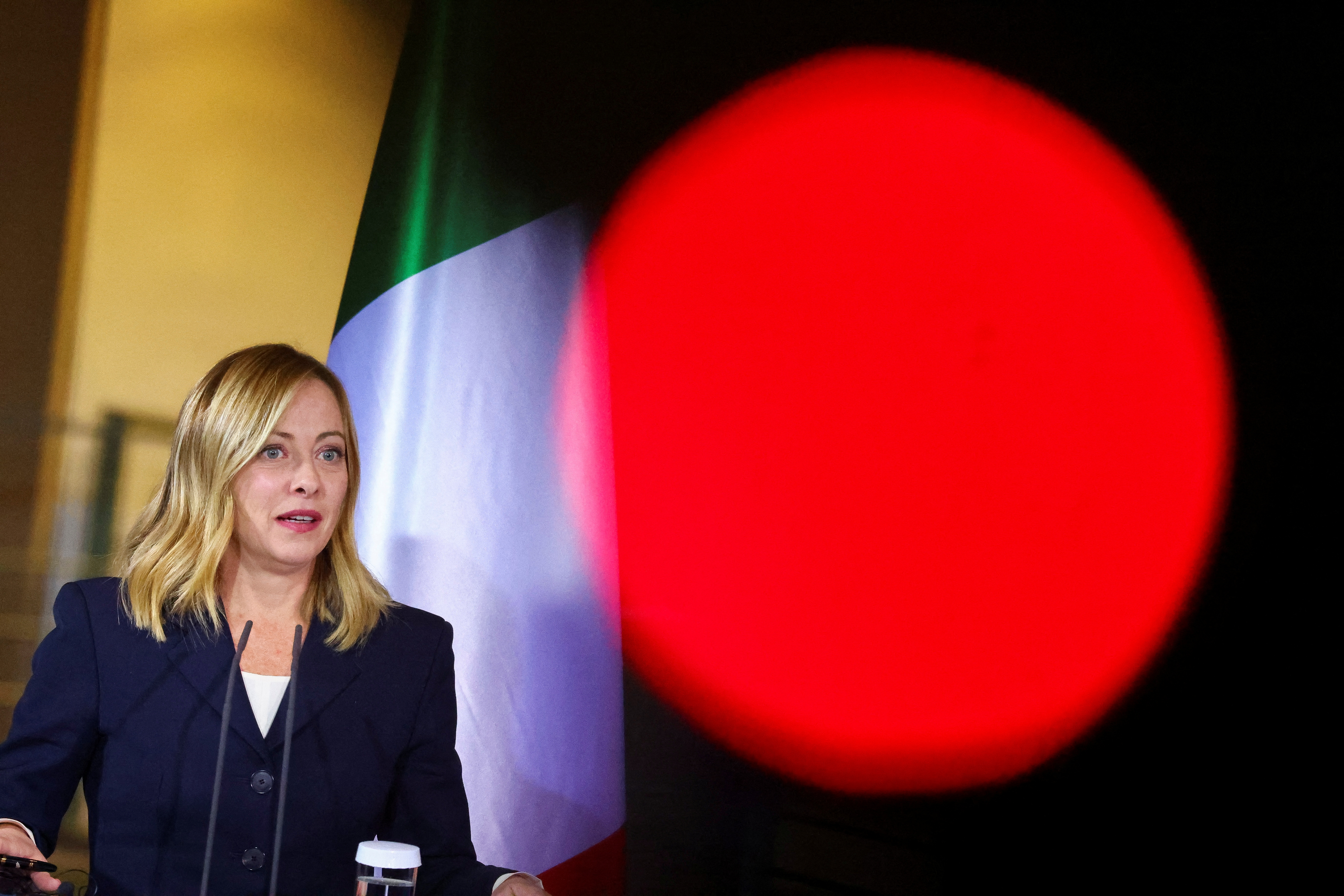 Italian PM Meloni visits Germany