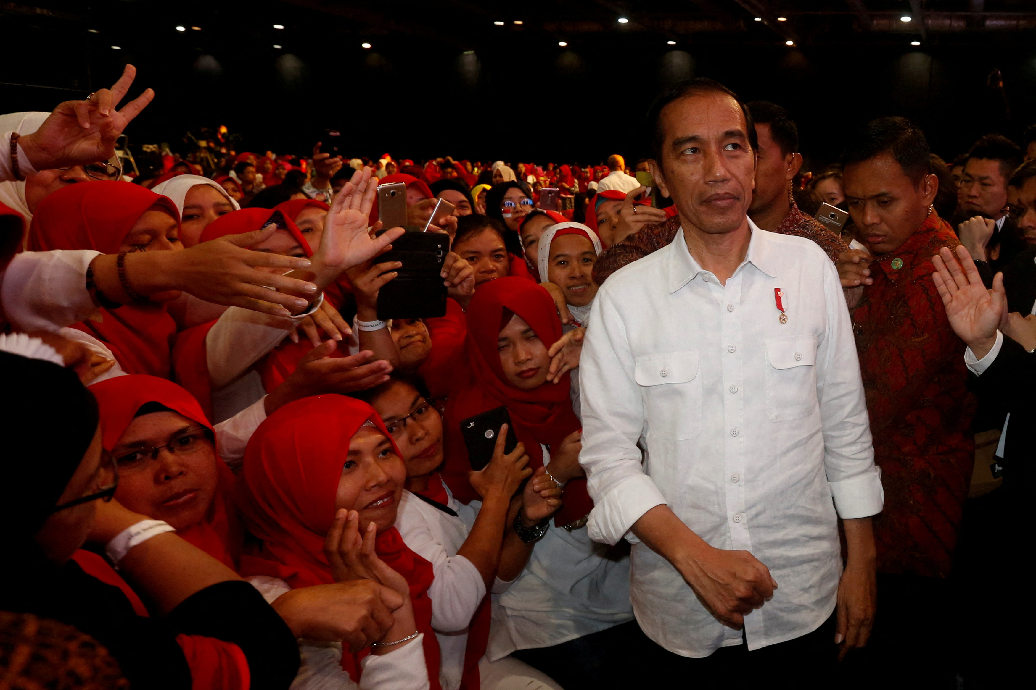 FILE PHOTO: FILE PHOTO: Indonesian president brushes off talk of political dynasty
