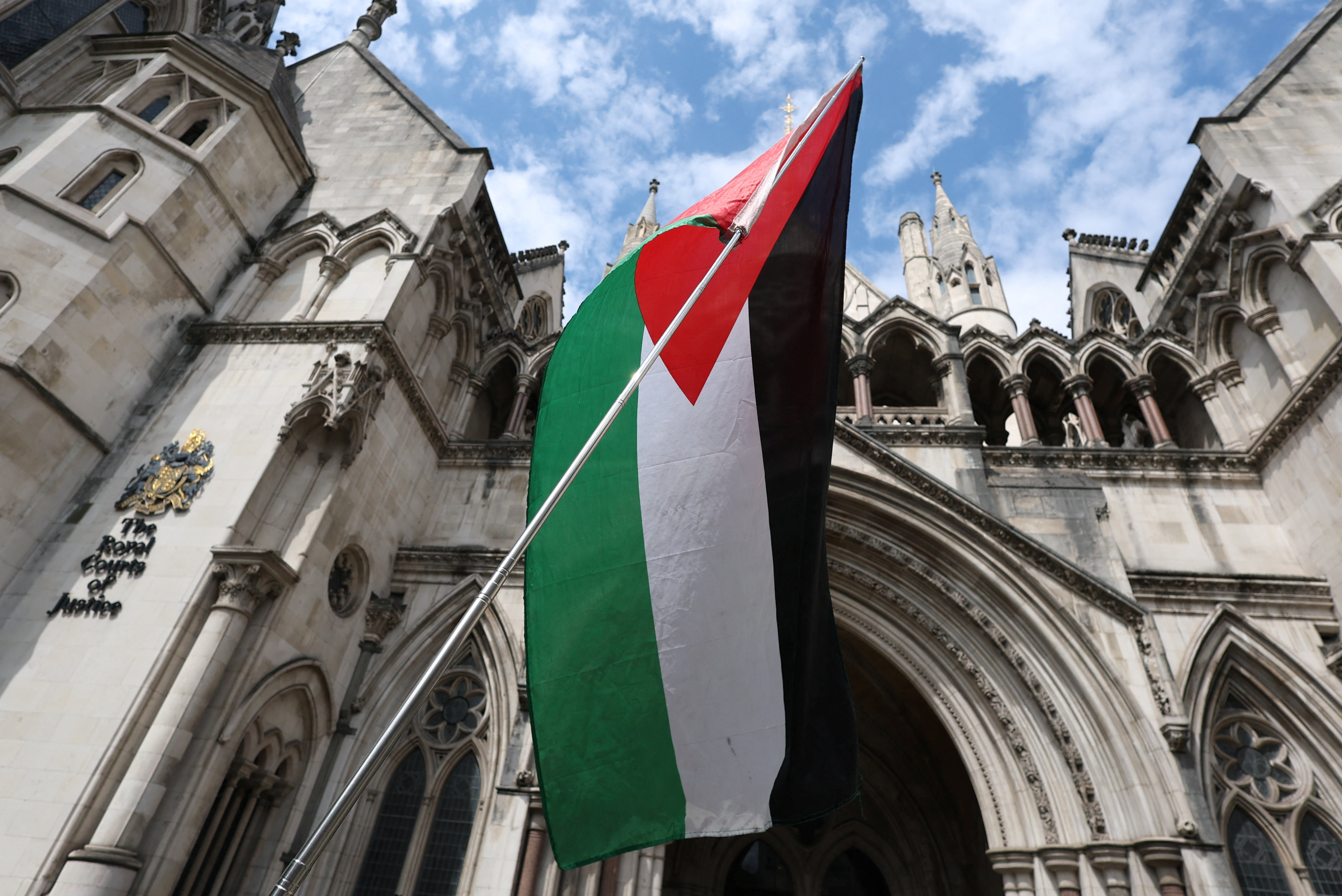 UK court to rule on campaign group Palestine Action's bid to challenge terror ban, in London