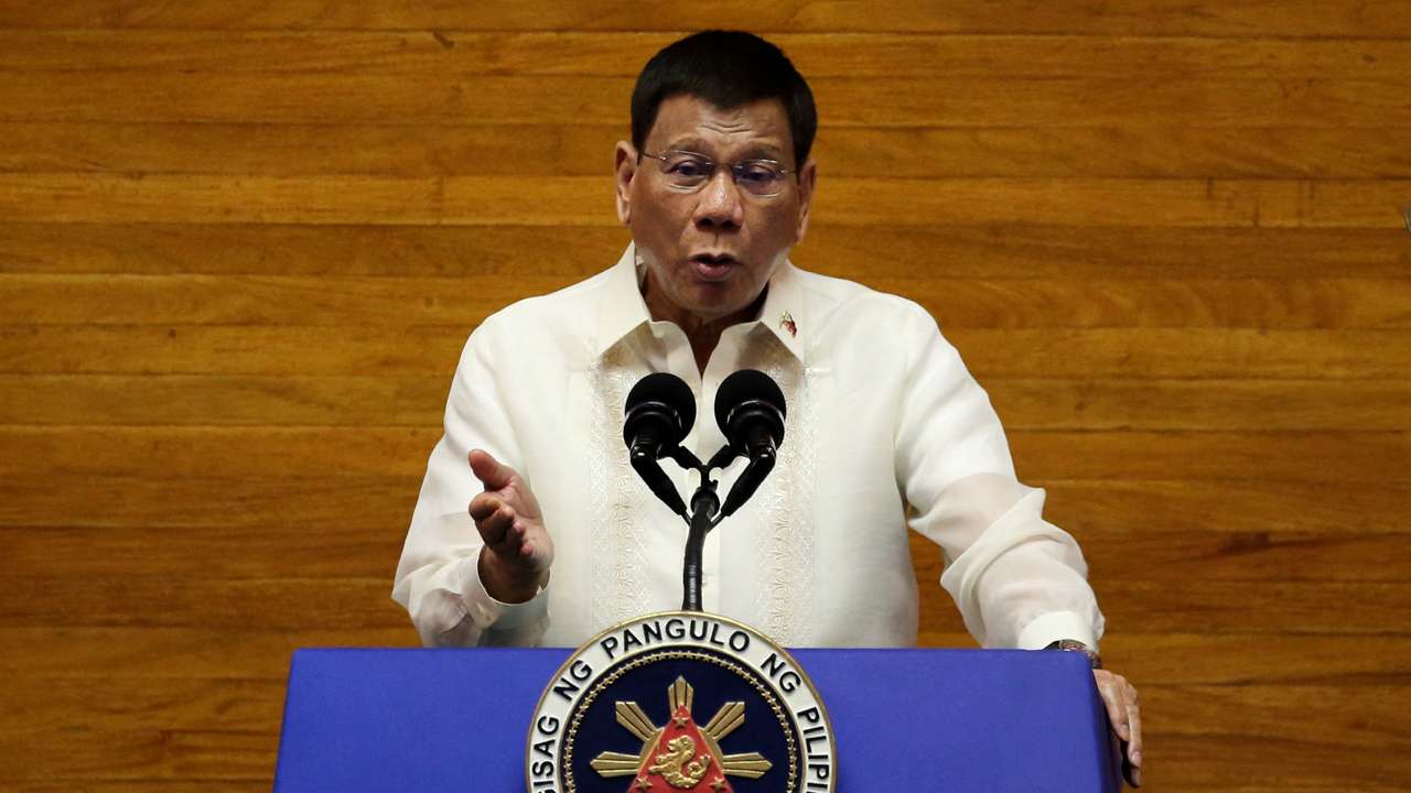 FILE PHOTO: Philippine President Rodrigo Duterte's 6th State of the Nation Address (SONA)