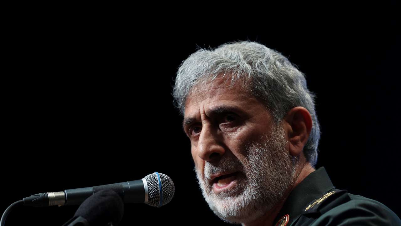 Ceremony marking the anniversary of the death of senior Iranian military commander Mohammad Hejazi, in Tehran