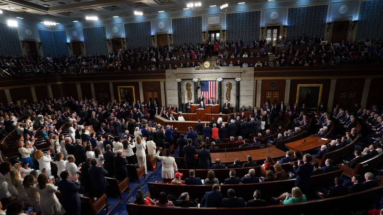 U.S. President Joe Biden delivers State of the Union address at U.S. Capitol in Washington D.C.