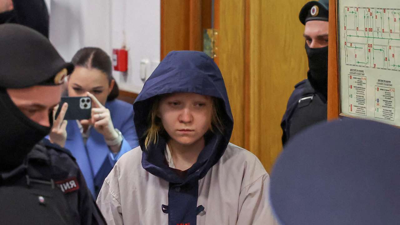 FILE PHOTO: Suspect in killing of Russian military blogger appears in Moscow court