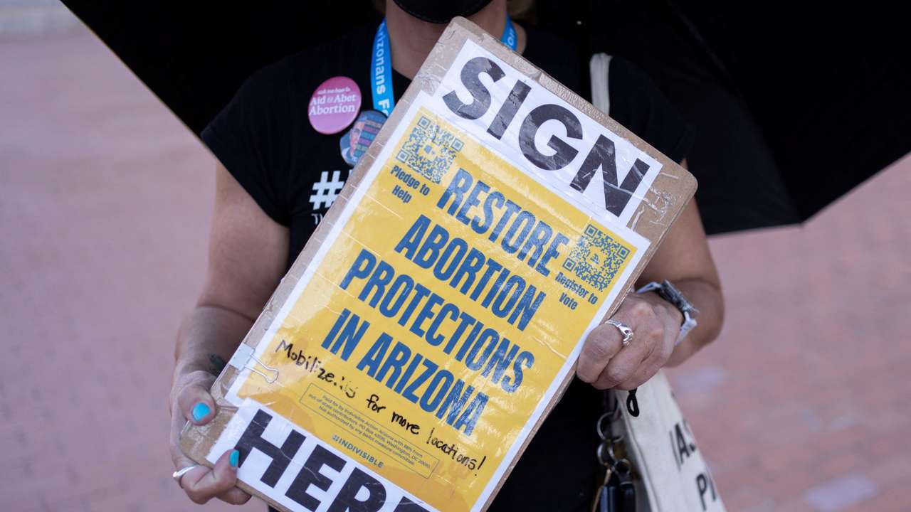 Arizona's Supreme Court revives a law dating to 1864 that bans abortion in virtual all instances