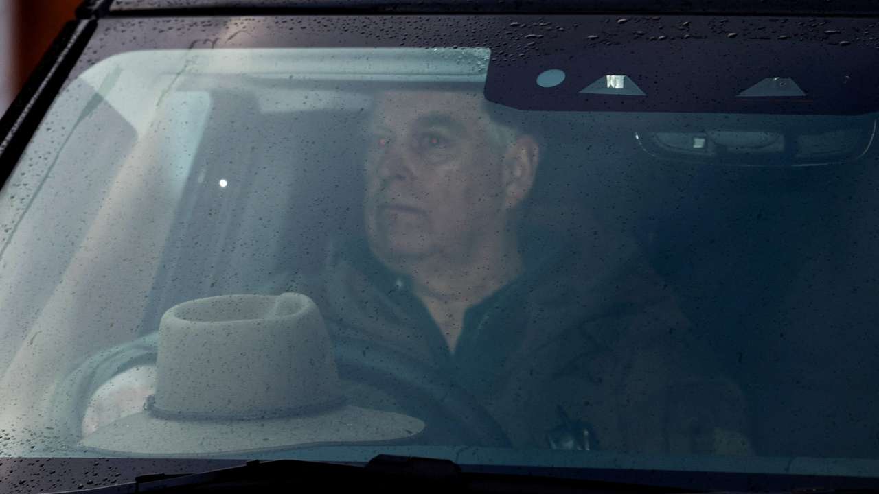 Andrew Mountbatten-Windsor Doorstep