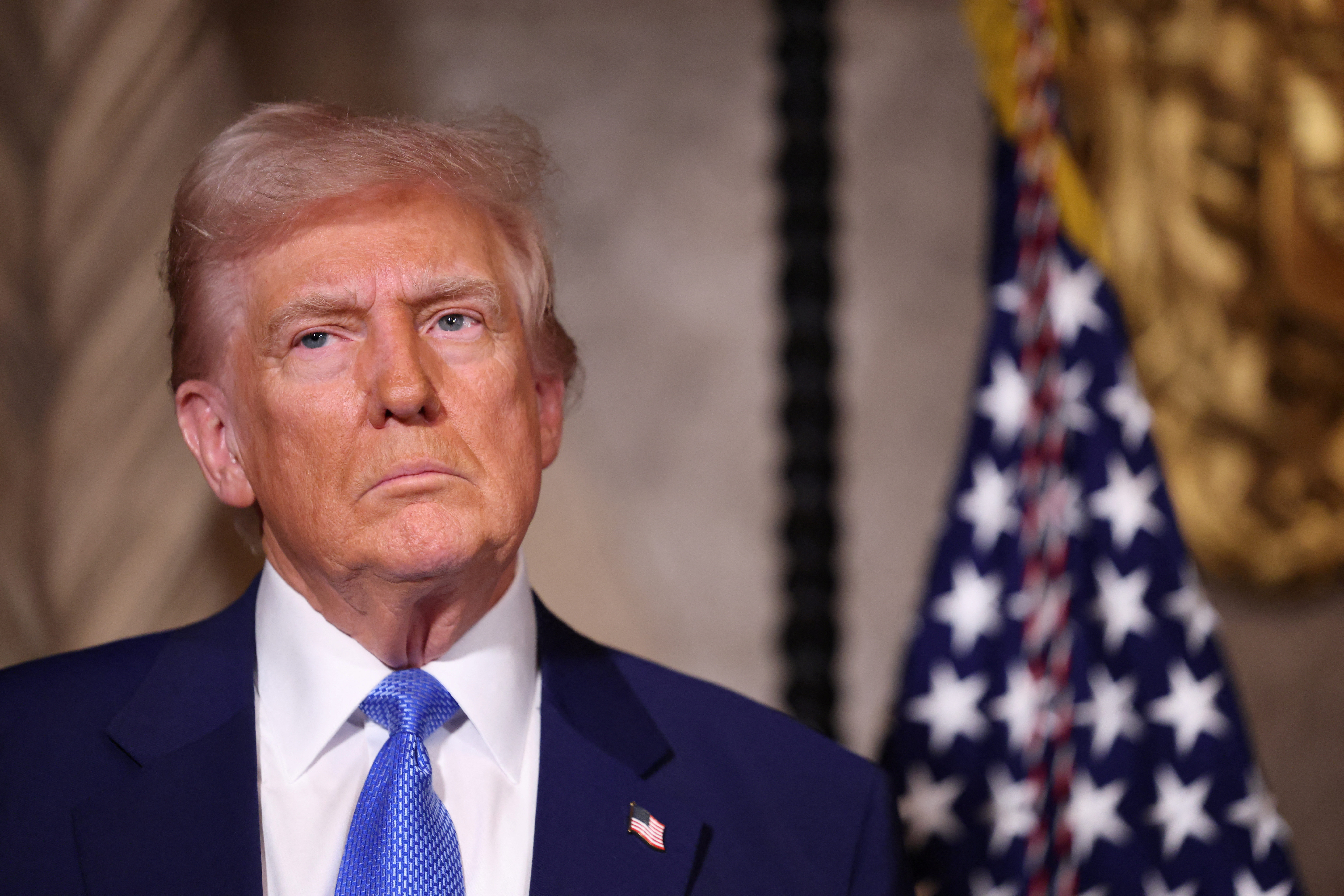 U.S. President Donald Trump, in Mar-a-Lago