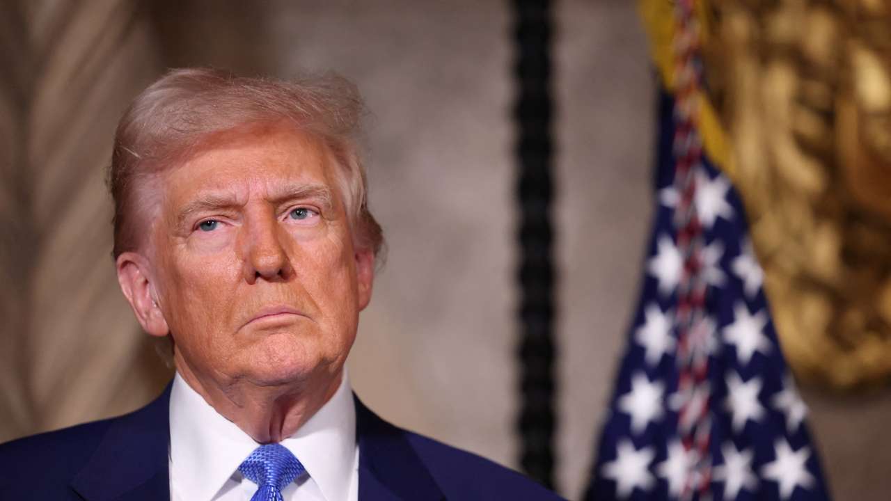 U.S. President Donald Trump, in Mar-a-Lago