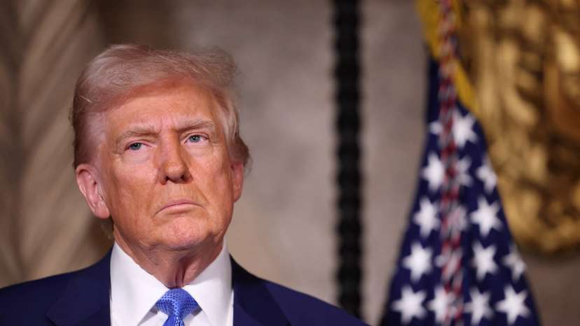 U.S. President Donald Trump, in Mar-a-Lago