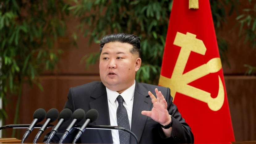North Korea's Kim presides over key party meeting, KCNA says