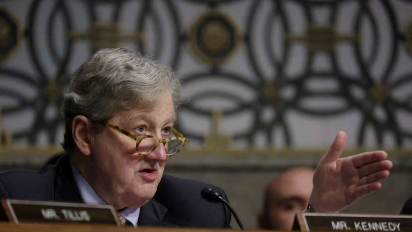 FILE PHOTO: U.S. Senator John Kennedy