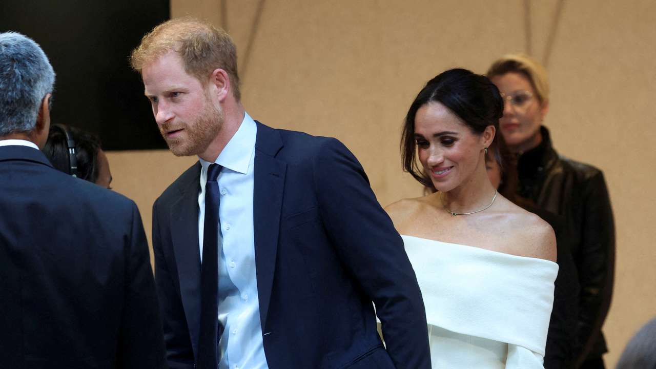 FILE PHOTO: Harry and Meghan attend event marking the World Mental Health Day in New York