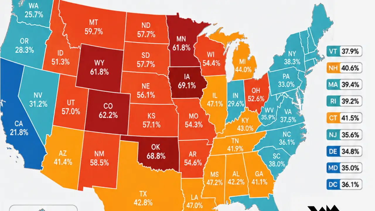 U.S. gas prices surge since the Iran war, with Iowa up nearly 70%