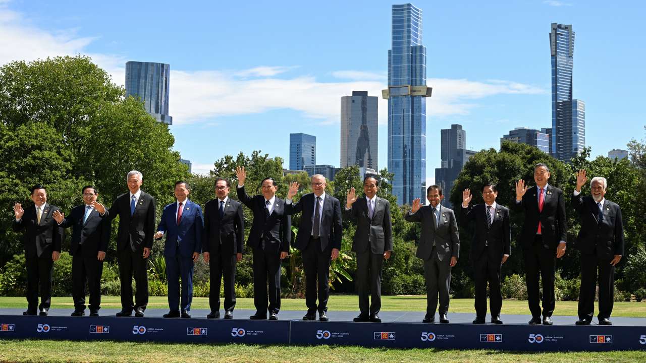 Australian Prime Minister Anthony Albanese hosts special summit with ASEAN leaders in Melbourne.