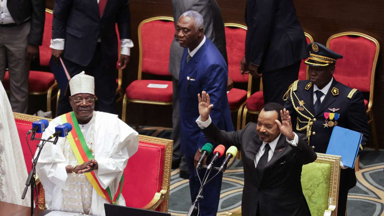 Swearing-in of Cameroon’s President Paul Biya in Yaounde
