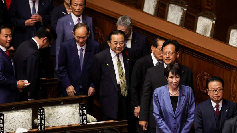 Japanese lawmakers vote to elect the new prime minister, in Tokyo