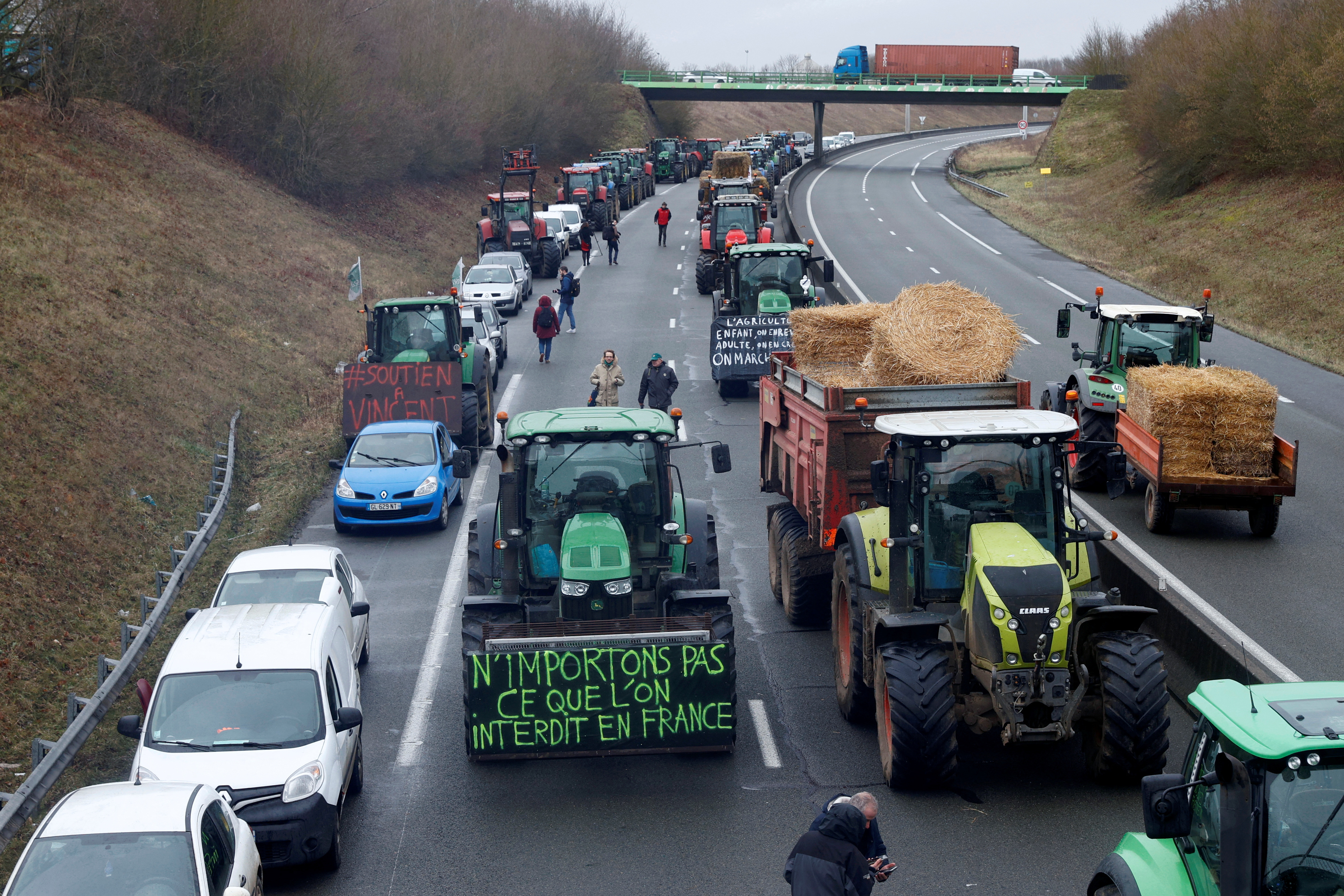 Nationwide farmer protests as anger mounts within France