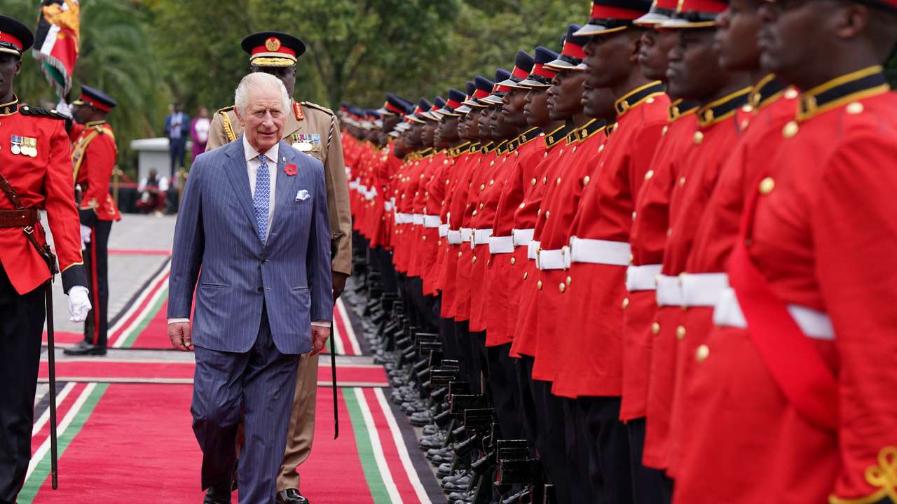 Britain's King Charles and Queen Camilla visit Kenya