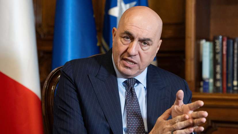 Reuters exclusive with Italian Defense Minister Guido Crosetto