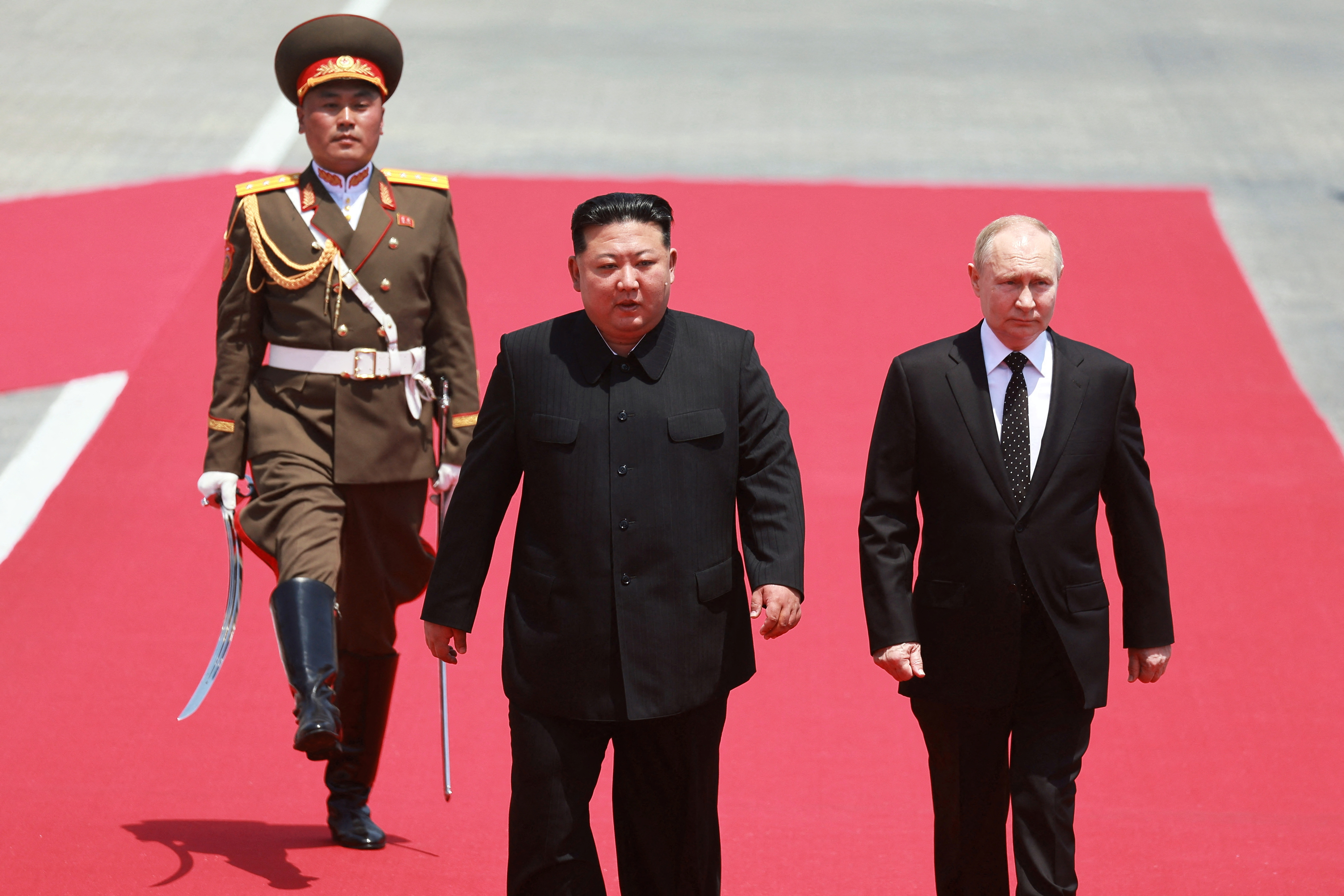 Russian President Putin visits North Korea