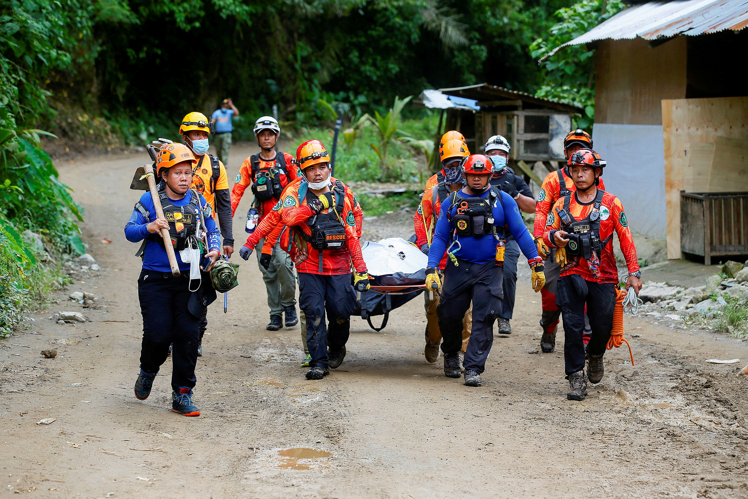 Landslide in Maco, Davao de Oro