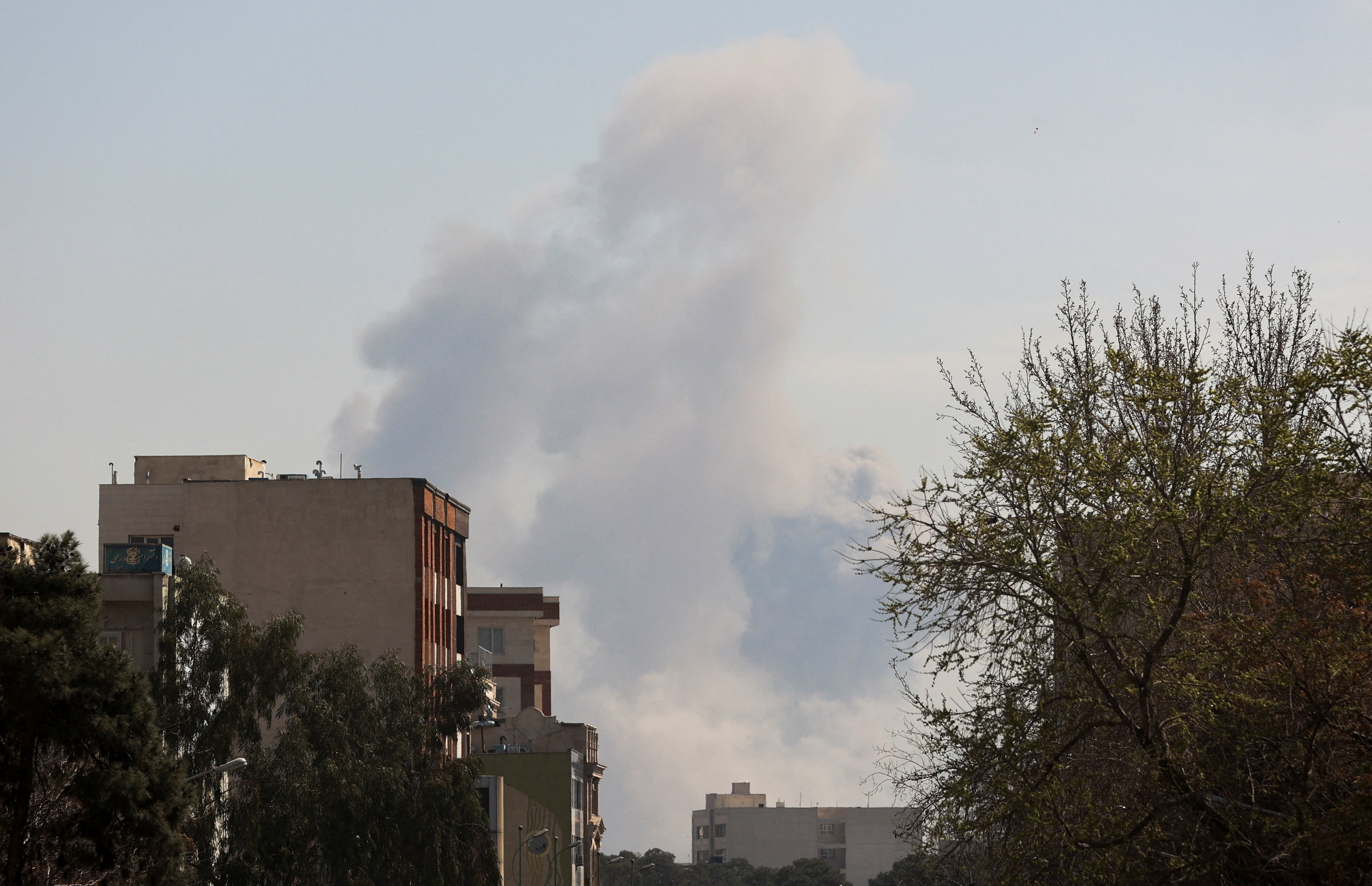 Aftermath of a strike, amid the U.S.-Israeli conflict with Iran, in Tehran